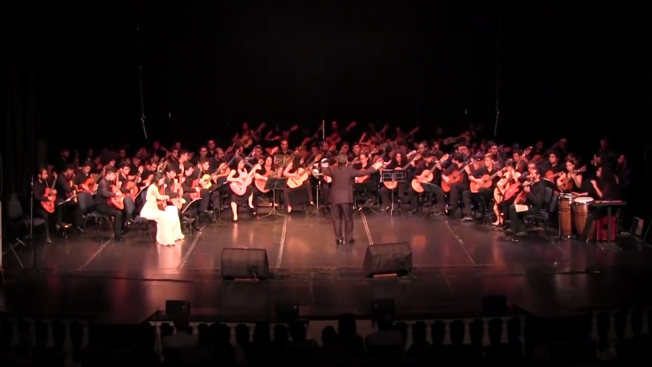 La Canoa Rancha - Grupo Niche. Festival Internacional de Orquestas de Guitarras 2019