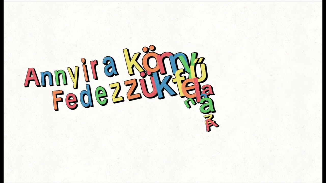 Hungarian Alphabet Song