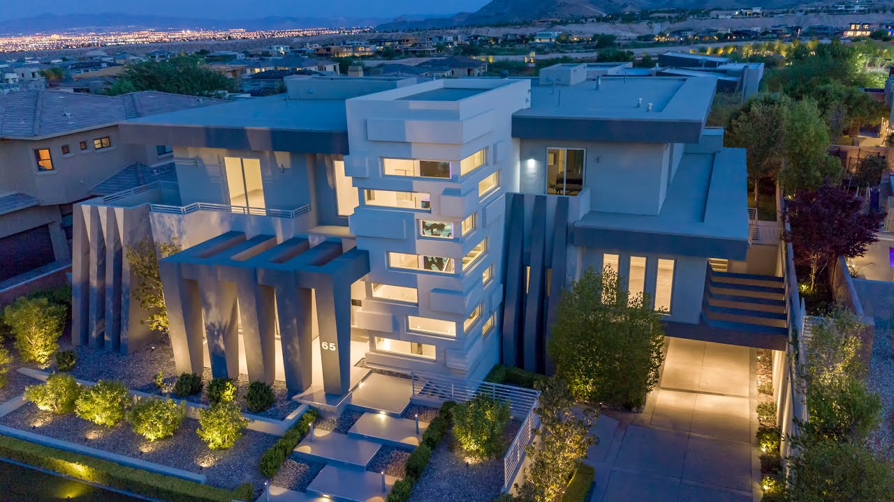 SOLD! 65 Meadowhawk Lane, a Las Vegas Architectural Icon in The Ridges