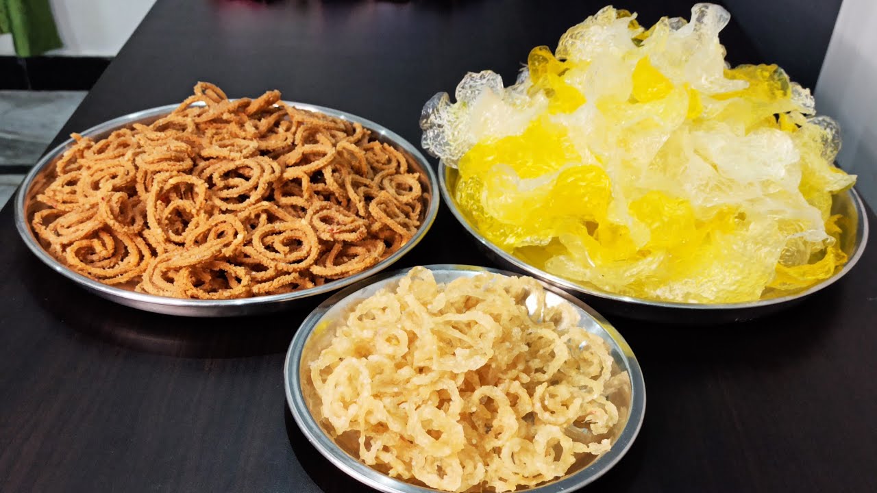 Holi Special-होली आने से पहले ये तीन तरह के पापड़ फटाफट बना लो। Papad Recipe. Chakli Frayam Recipe.