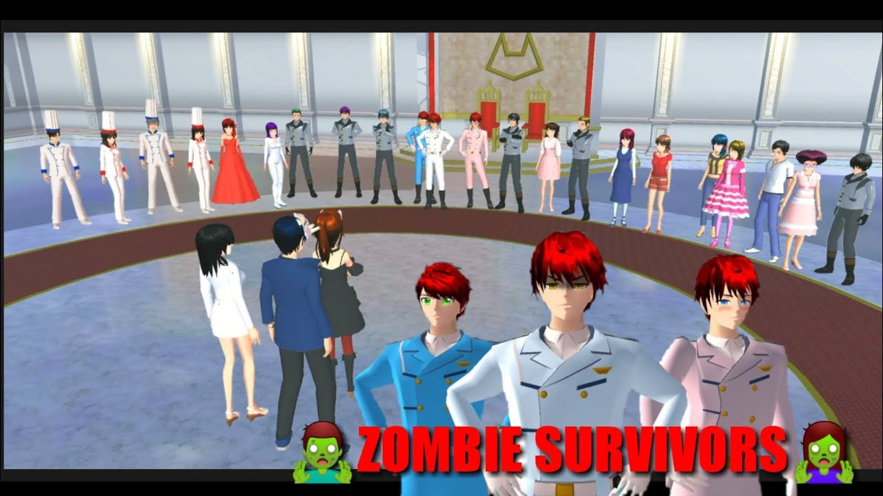 🧟Zombie Town [PART 5: The Zombie Killers] (SAKURA School Simulator FUNNY Story 🧟‍♂️