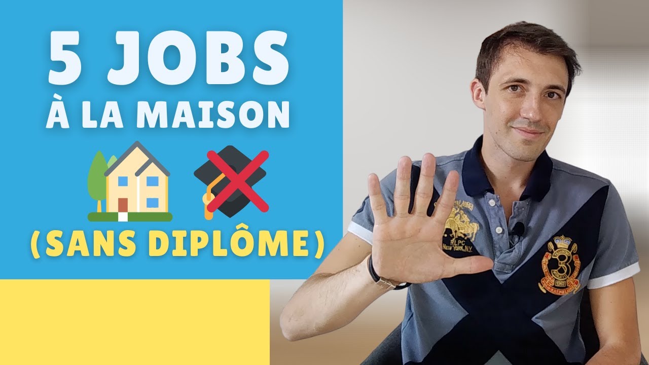 🏡 5 jobs pour travailler &agrave; la maison