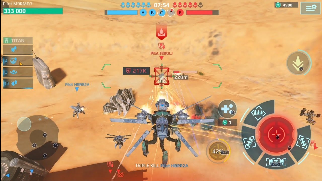 War robots new robot Anaksor تجربة الروبوت و الاسلحة الجديدة حرب الروبوتات