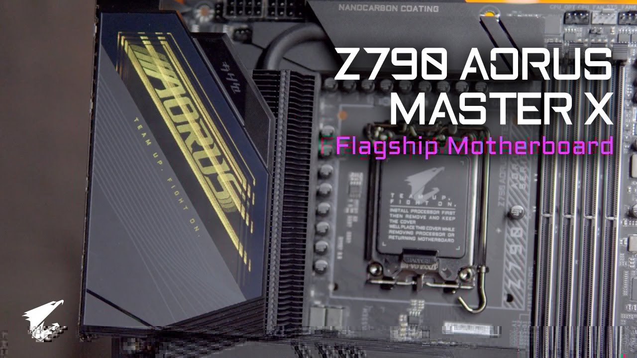 Meet the POWERFUL, Z790 AORUS MASTER X motherboard!