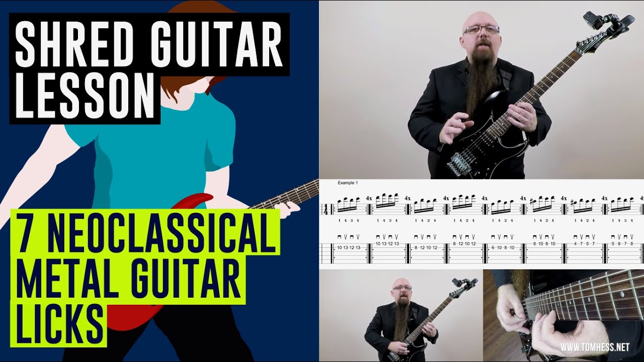 7 Neoclassical Metal Guitar Licks [Shred Guitar Lesson]