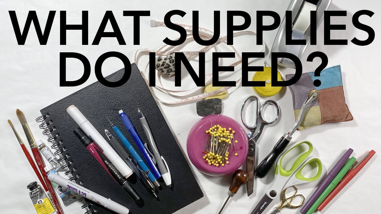 What Supplies Do I Need to Study Fashion Design?