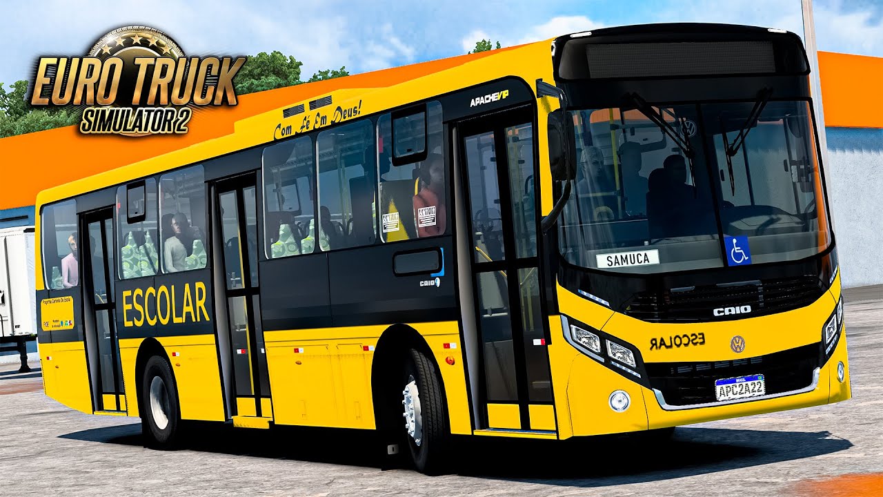 Caio Apache Vip IV VW 17-230 Escolar - Euro Truck 2