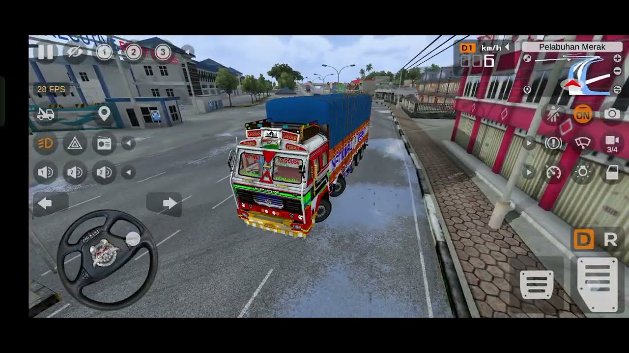 Day 30 of truck driving।। Truck lover।। Bus simulator ll indian map 🗾