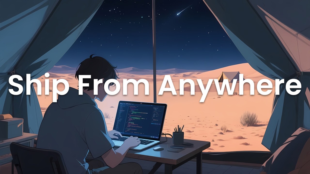 Ship From Anywhere - Coding Music for Remote Developers Shipping Features 🚀