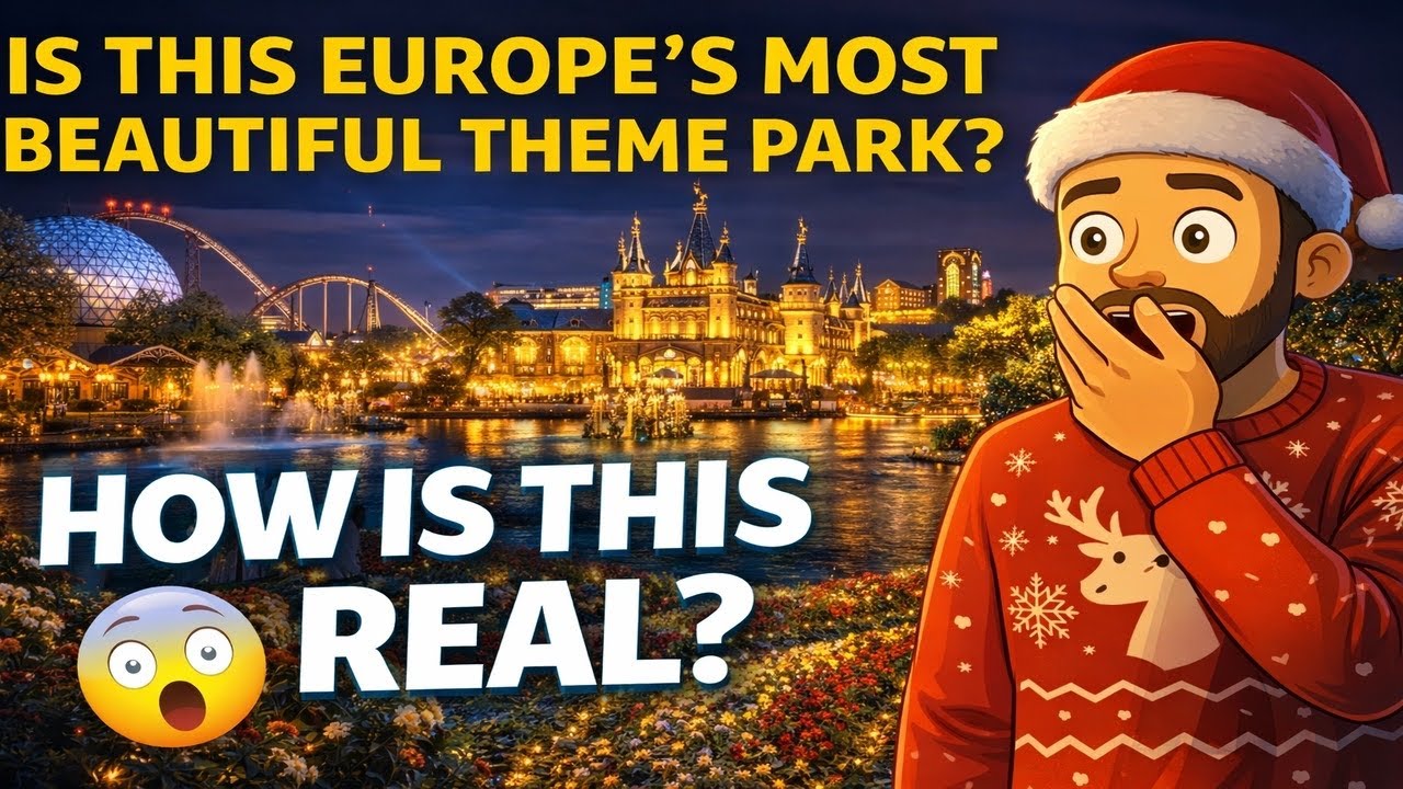 Это самый красивый тематический парк Европы?🎢