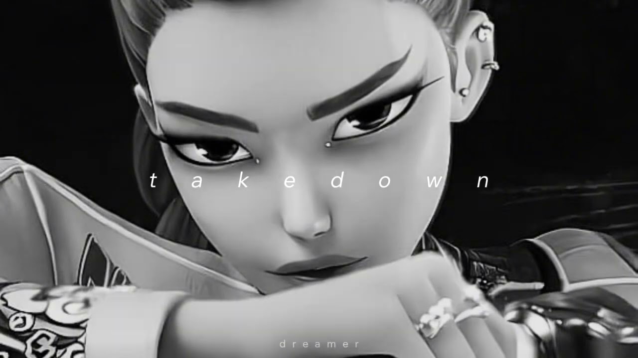 huntr/x - takedown (slowed + reverb)