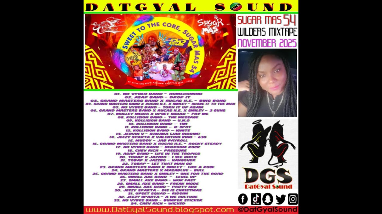 DatGyal Sound - SUGAR MAS 54 MIXTAPE - November 2025