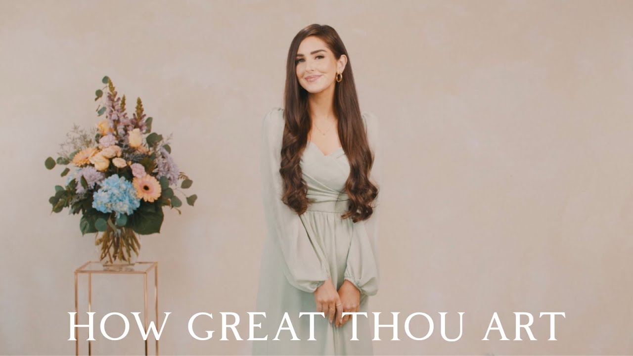 Natasha Zimbaro - How Great Thou Art [Lyric Video]