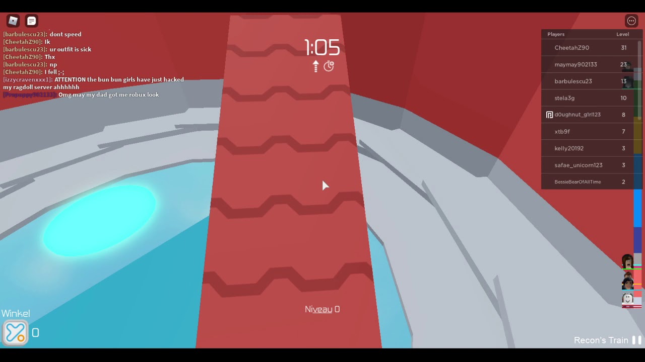 Als ik af ga in roblox stopt de video