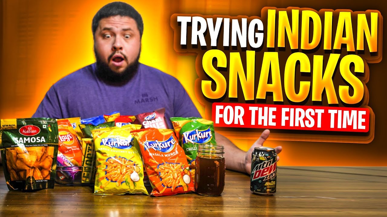 SOUTHERN AMERICAN TRIES INDIAN SNACKS FOR THE FIRST TIME