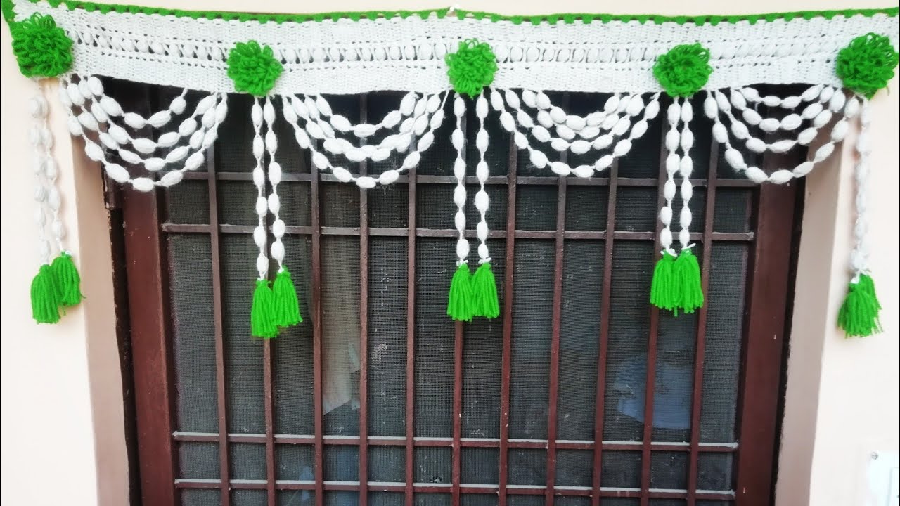How to make door hanging toran //bandhanbar