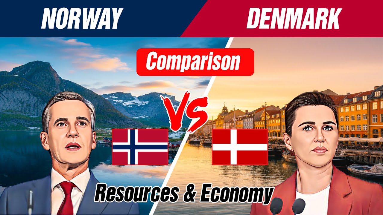 Norway 🇳🇴 vs Denmark 🇩🇰 | Economic Comparison 2025 | Future Comparison