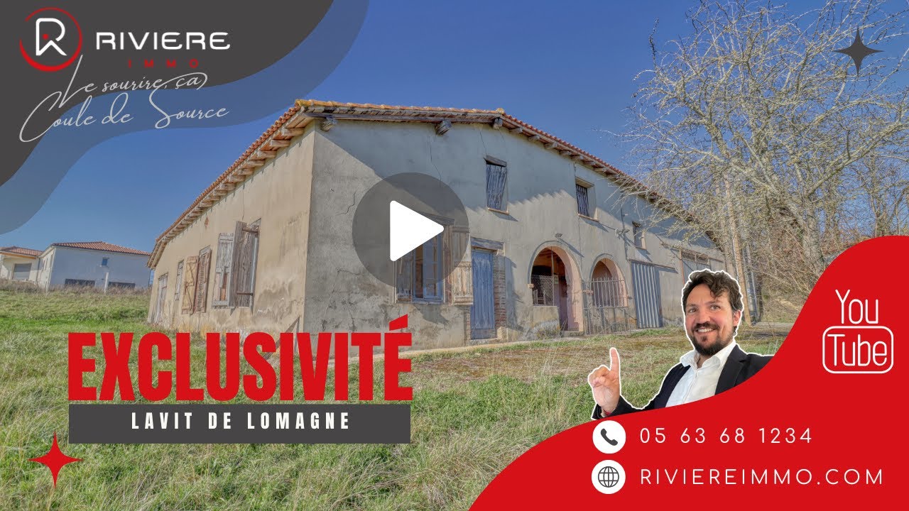 Ferme &agrave; r&eacute;nover Lavit de Lomagne