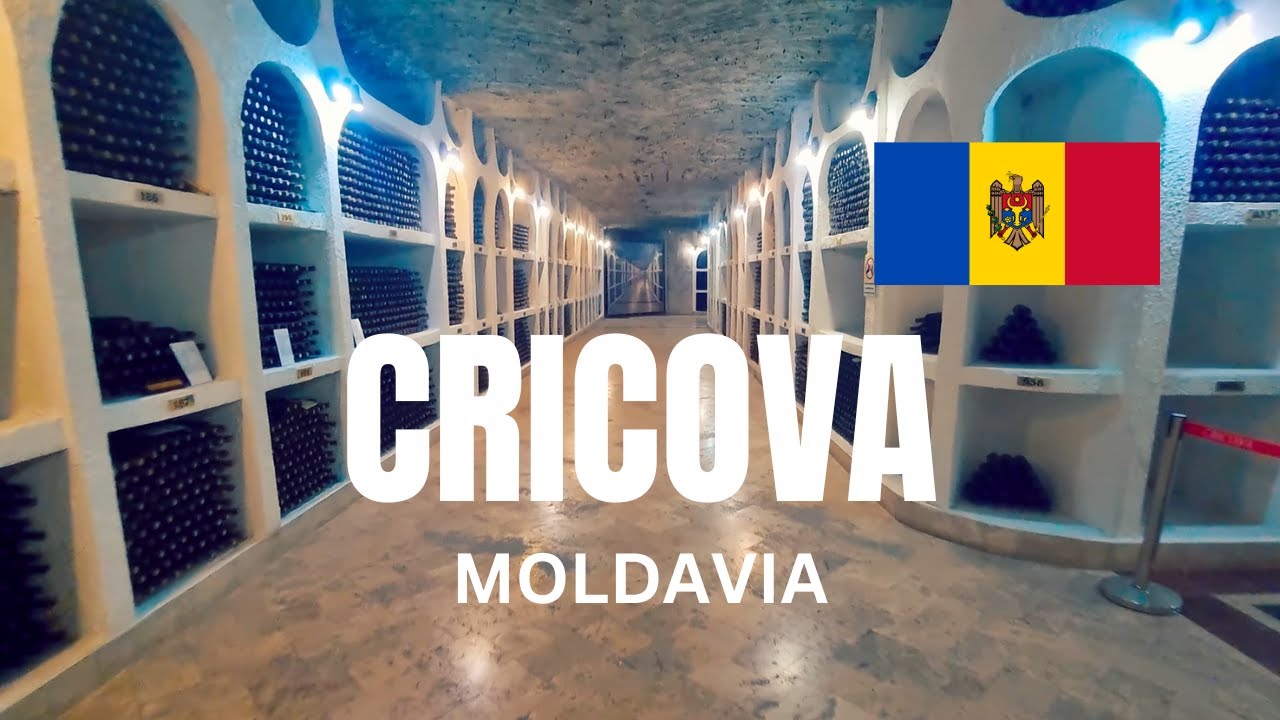 Посетите «Подземный город» винодельческого хозяйства Cricova в Молдове!