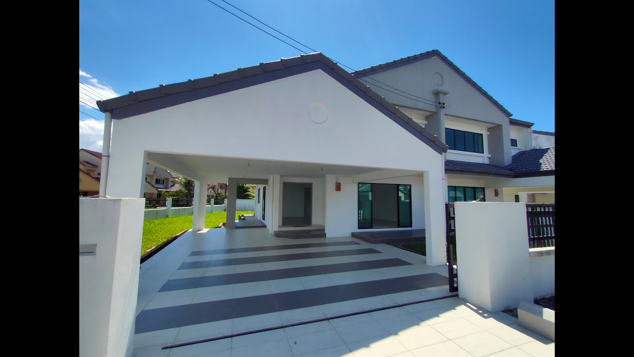 (SOLD) New Double Storey Semi Detached Tabuan Park