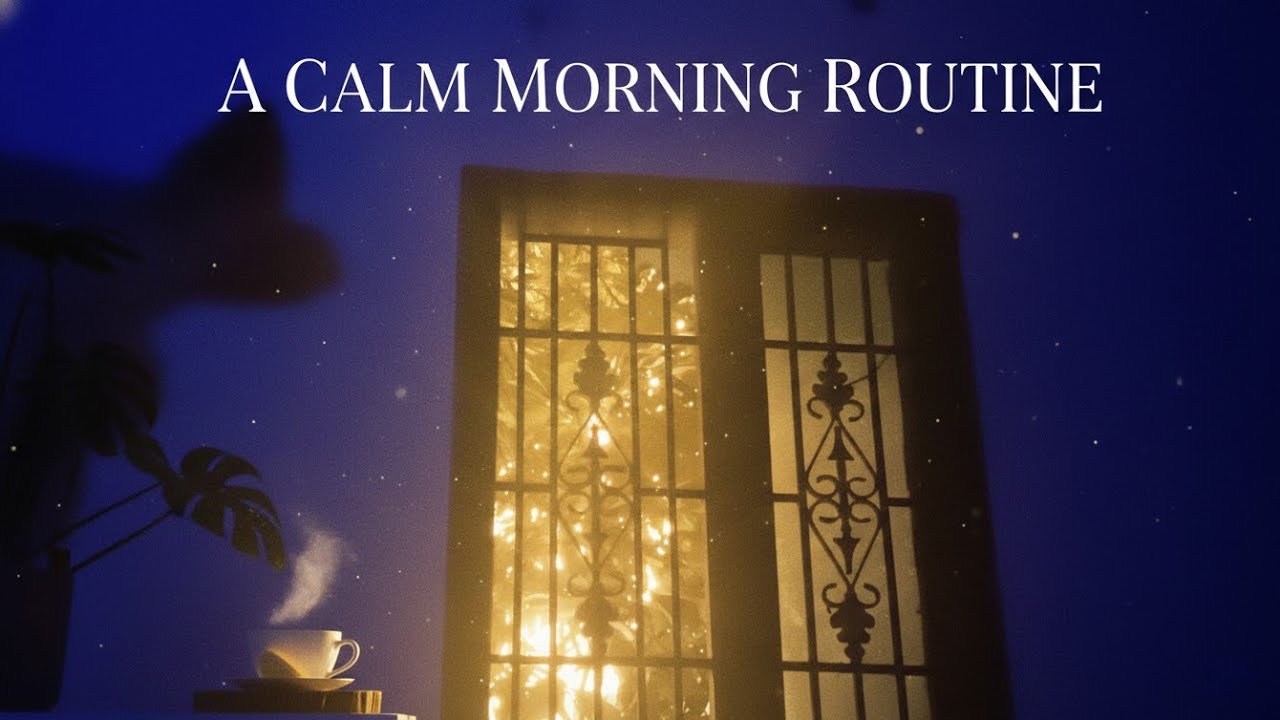 A Gentle Start: My Calm Morning Routine 🌸