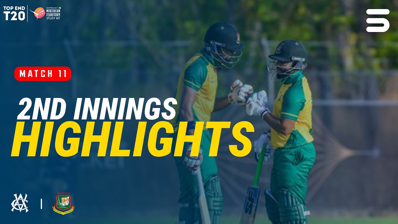 Bangladesh Innings Highlights | Victoria vs Bangladesh | Match 11 | Top End 2026 | ZP1U