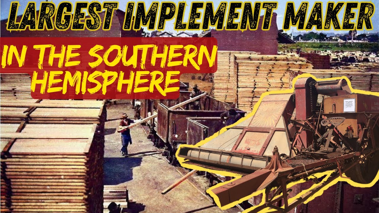 Sunshine Harvester: фабрика, которая вывела Мельбурн на сельскохозяйственную карту
