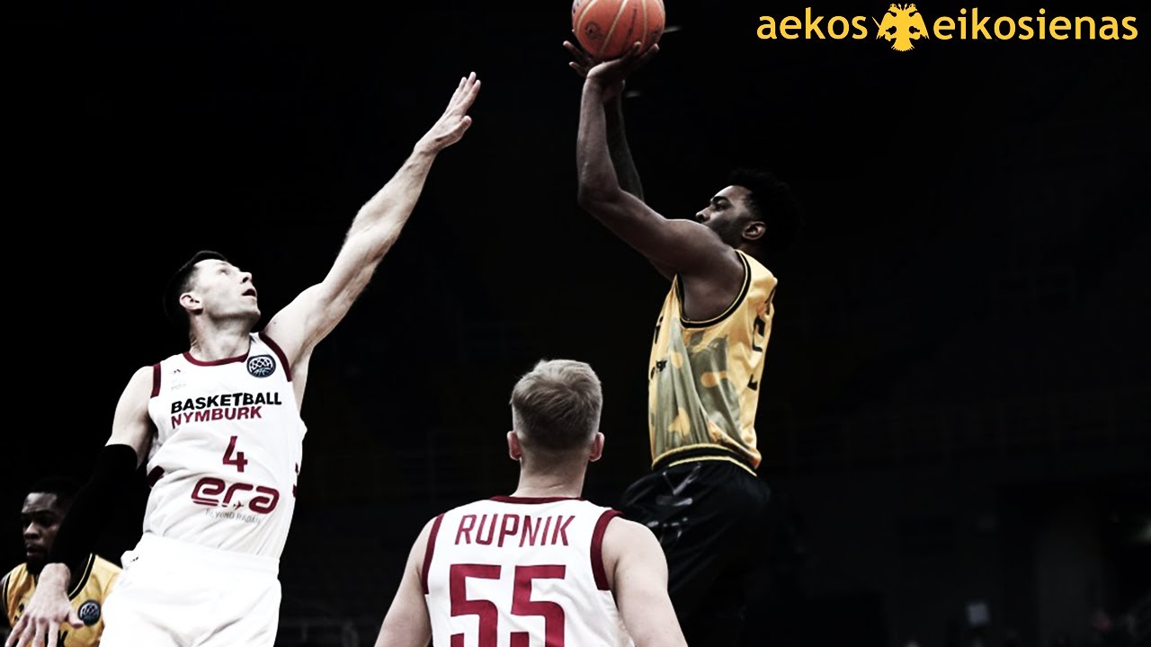 Νίμπουρκ-ΑΕΚ 82-94 Στιγμιότυπα HD BCL Final 8 1-10-2020 / Nymburk-AEK 82-94