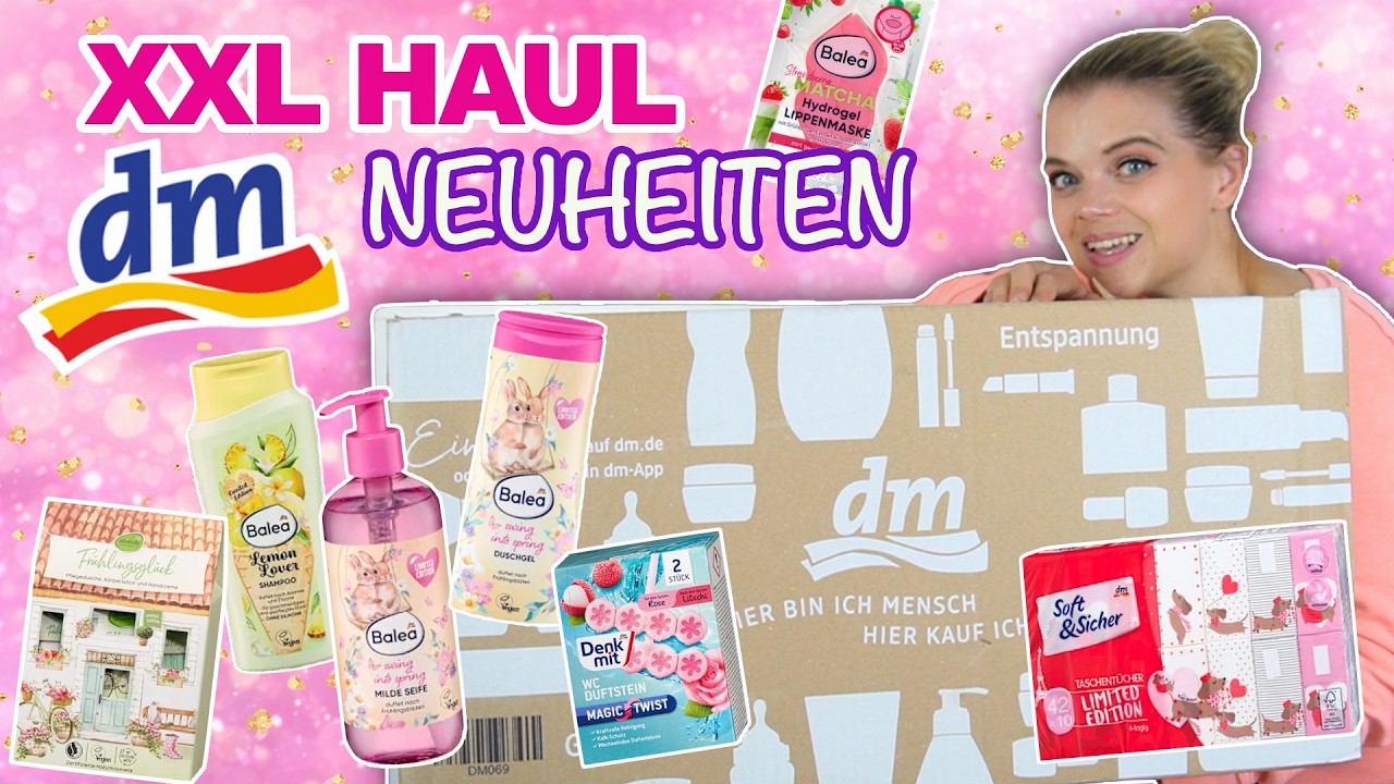 XXL dm HAUL | NEUHEITEN & GESCHENKE GEKAUFT 💜