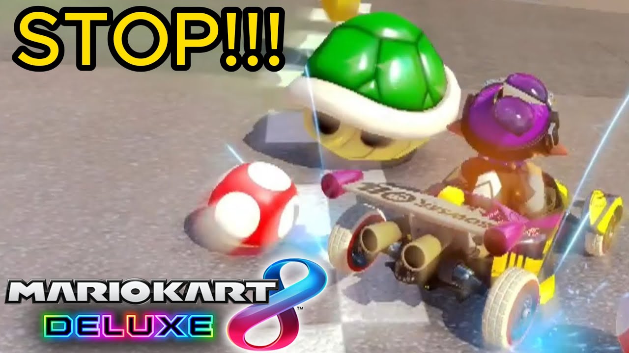 THESE GREEN SHELLS KEEP GETTING ME! [Mario Kart 8 Deluxe]