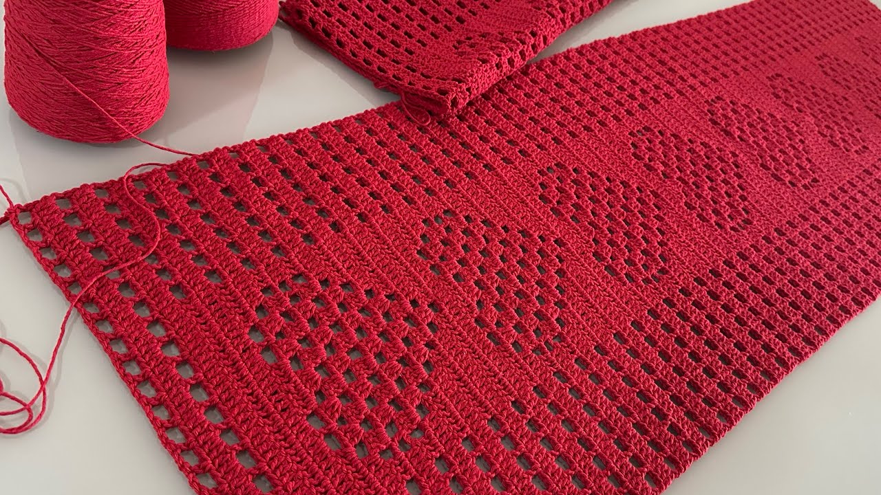 Base de crochê MARIA simples retangular aula passo a passo completa