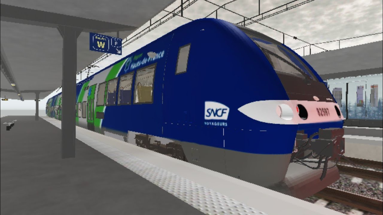 Le Train X76500 Ter AGC sur Roblox | Simon's realm 3D . COM