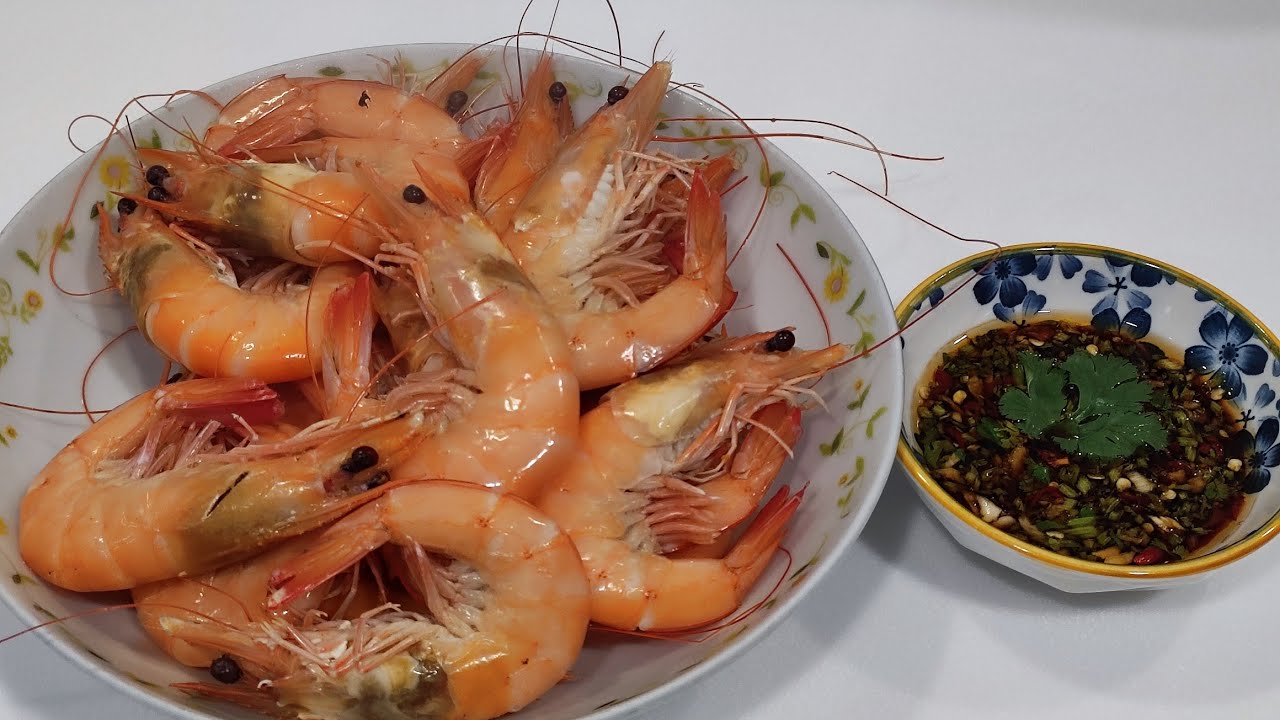 [АНГЛ. СУБТИТРЫ] РЕЦЕПТ ВАРЕНЫХ КРЕВЕТОК ИЗ ГОНКОНГА #кулинария #рецепт