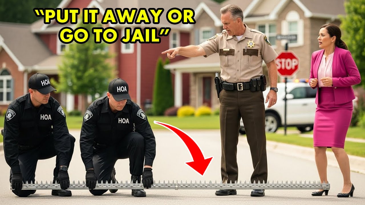 HOA Police Placed a Spike Strip on My Road — But They Had No Idea I’m the Sheriff! | EntitledPeople