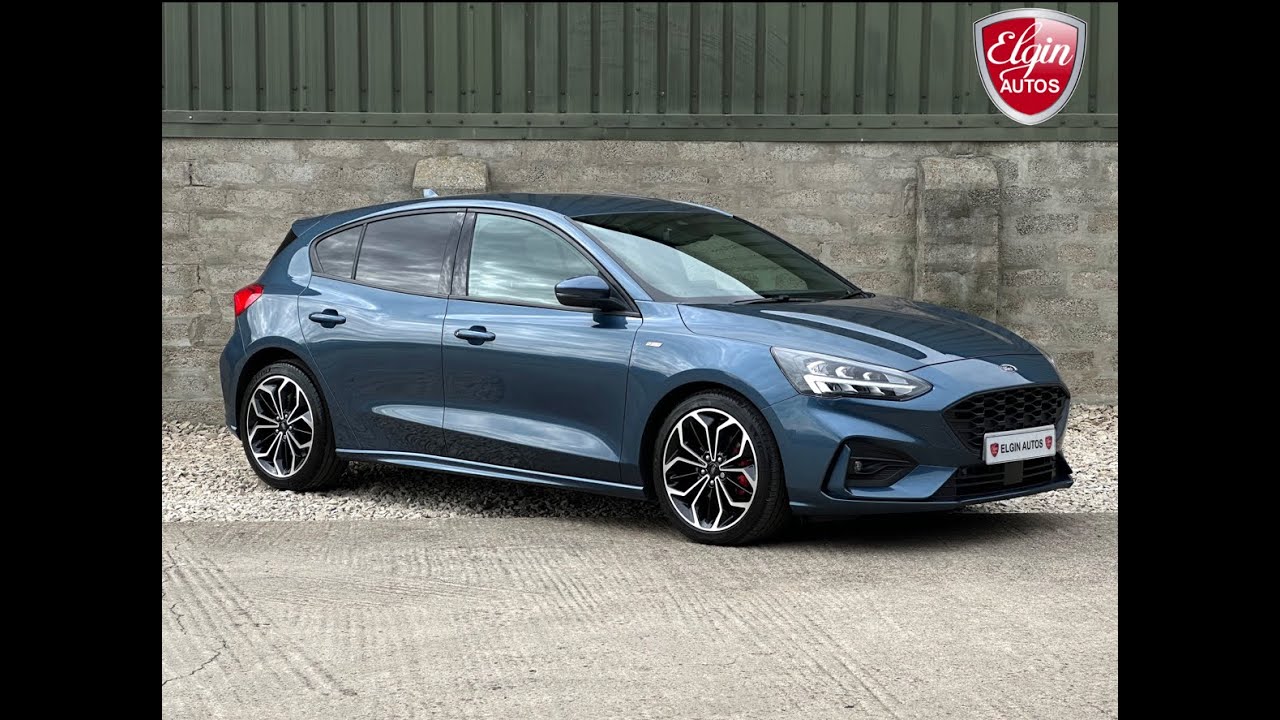 2021 (21) Ford Focus ST-Line X Edition 1.0 MHEV Finished in Chrome Blue Premium Paint