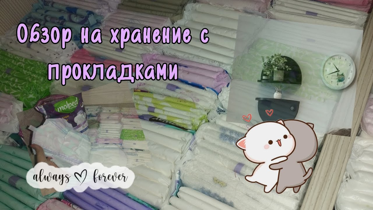 Обзор на хранение прокладок ❤️‍🩹 #месячные #обзор #прокладки #реки2026 #топ #новинки 