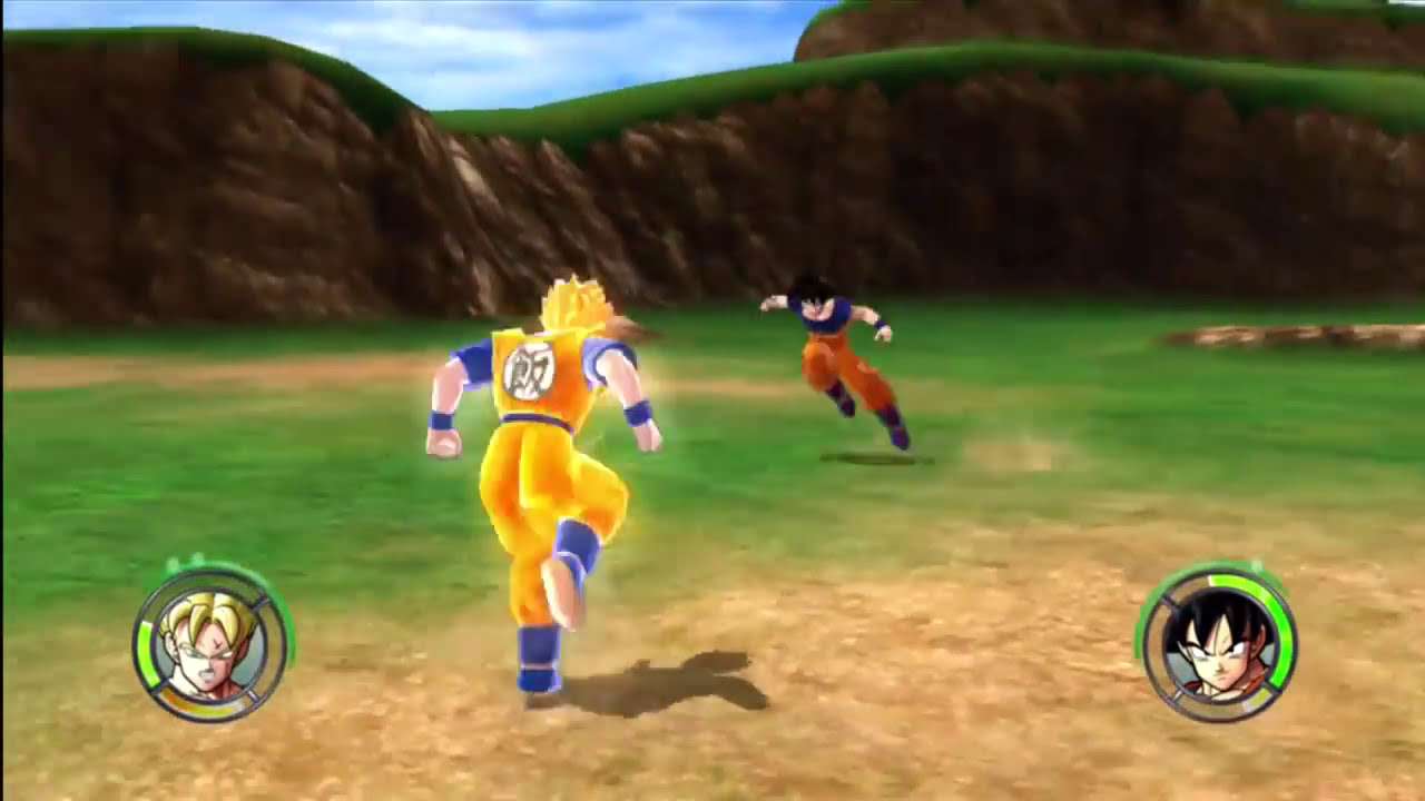 Dragonball Z Raging Blast 2 - Mirai Gohan VS Goku