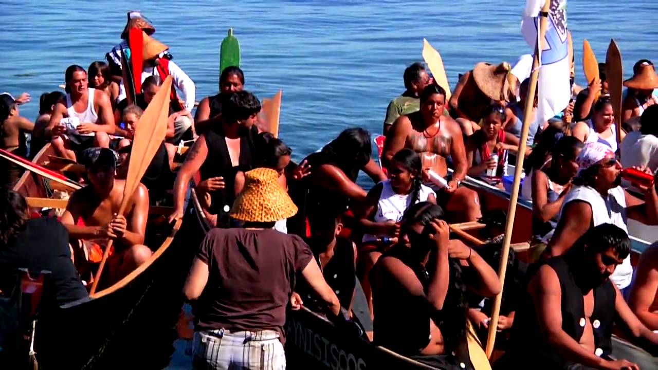 TRIBAL CANOE JOURNEY - NW COAST FIRST NATION CULTURES