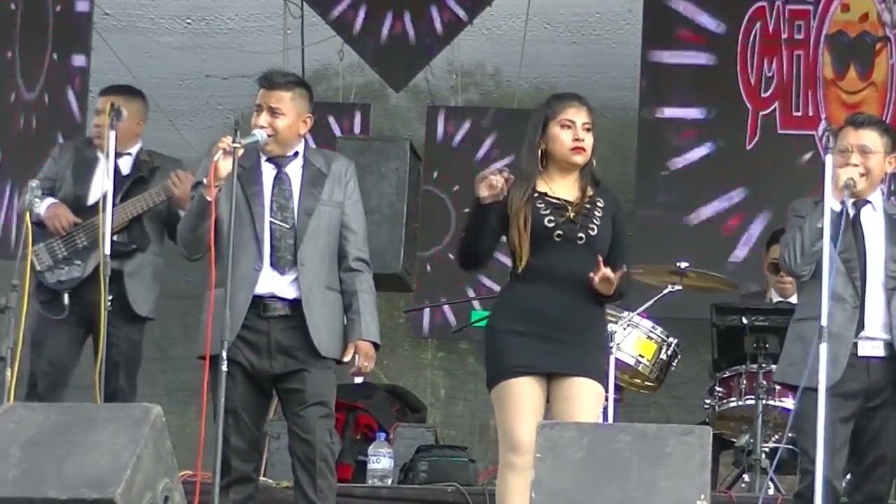 Grupo Melomania en chirijquiac inaguracion de pozo mecánico