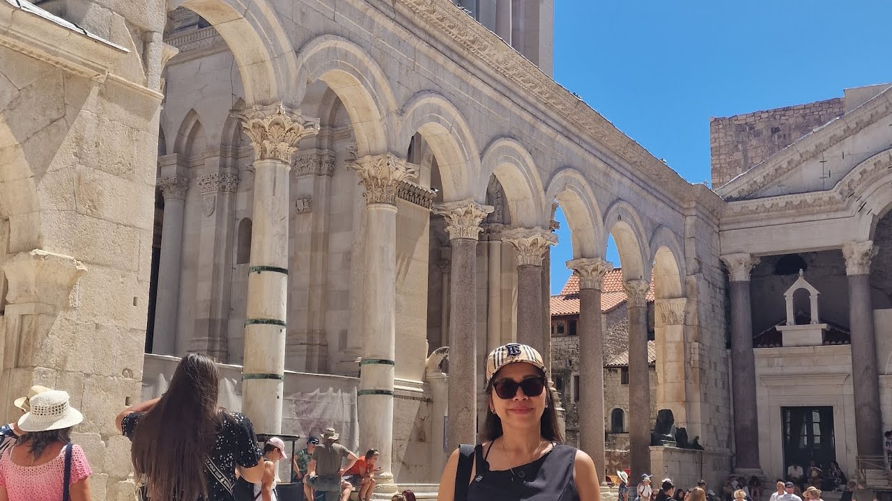 Diocletian's Palace Split Croatia Walk Tour July 2025