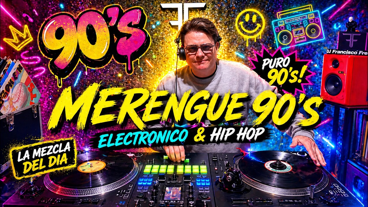 Merengue 90's -  Electronico & Hip Hop - Dj Francisco Freites