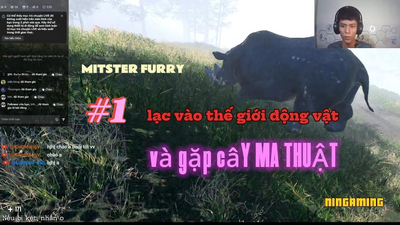 MISTER FURRY #1 Bắt gặp anh sói cơ bắp tập gym#ningaming