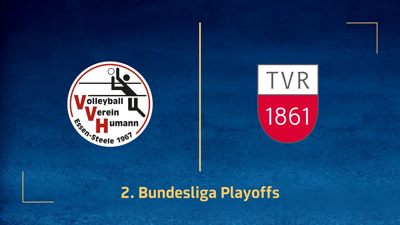 VV Humann Essen vs. TV Rottenburg 09 (2. Volleyball Bundesliga M&auml;nner Playoffs)