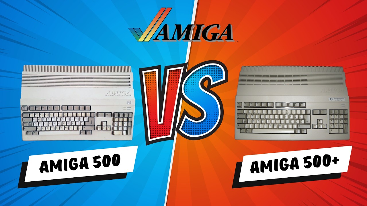 В чем разница между Amiga 500 и Amiga 500 Plus?