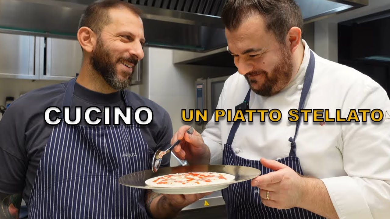 Cucino io una ricetta STELLATA in un ristorante stellato
