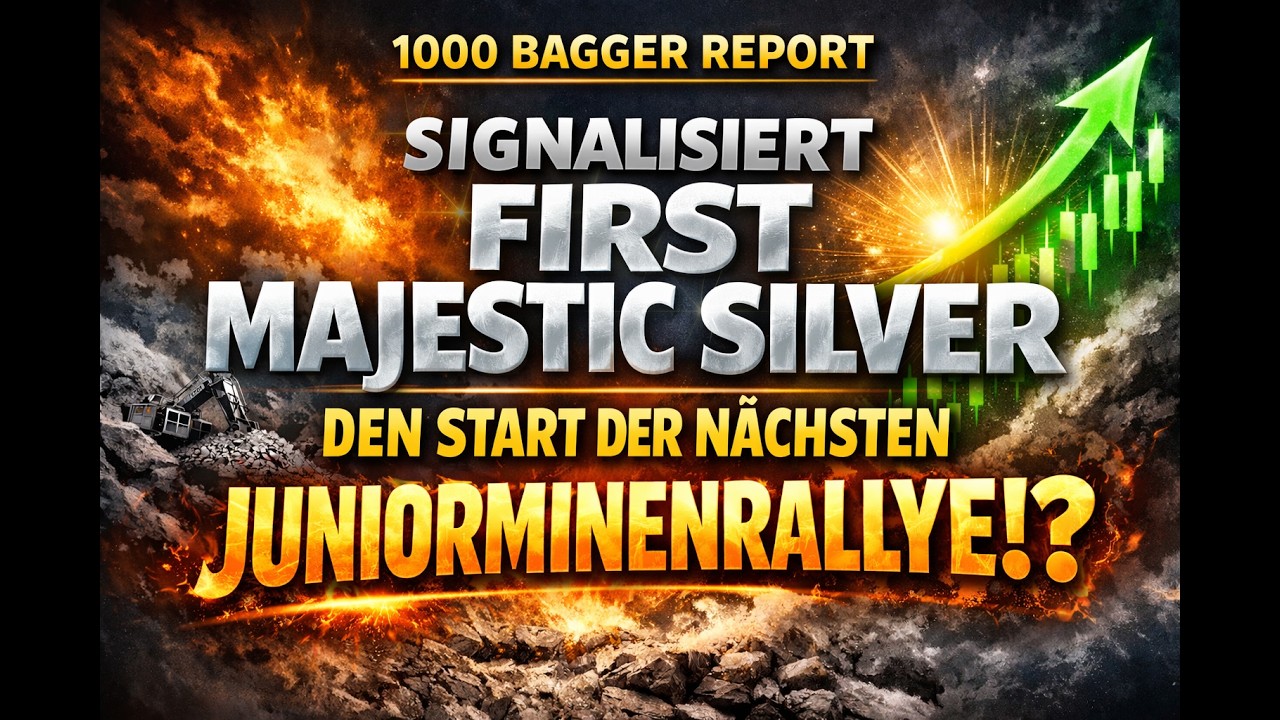 Goldaktien - Signalisiert First Majestic Silver den Start der nächsten Juniorminenrallye!?