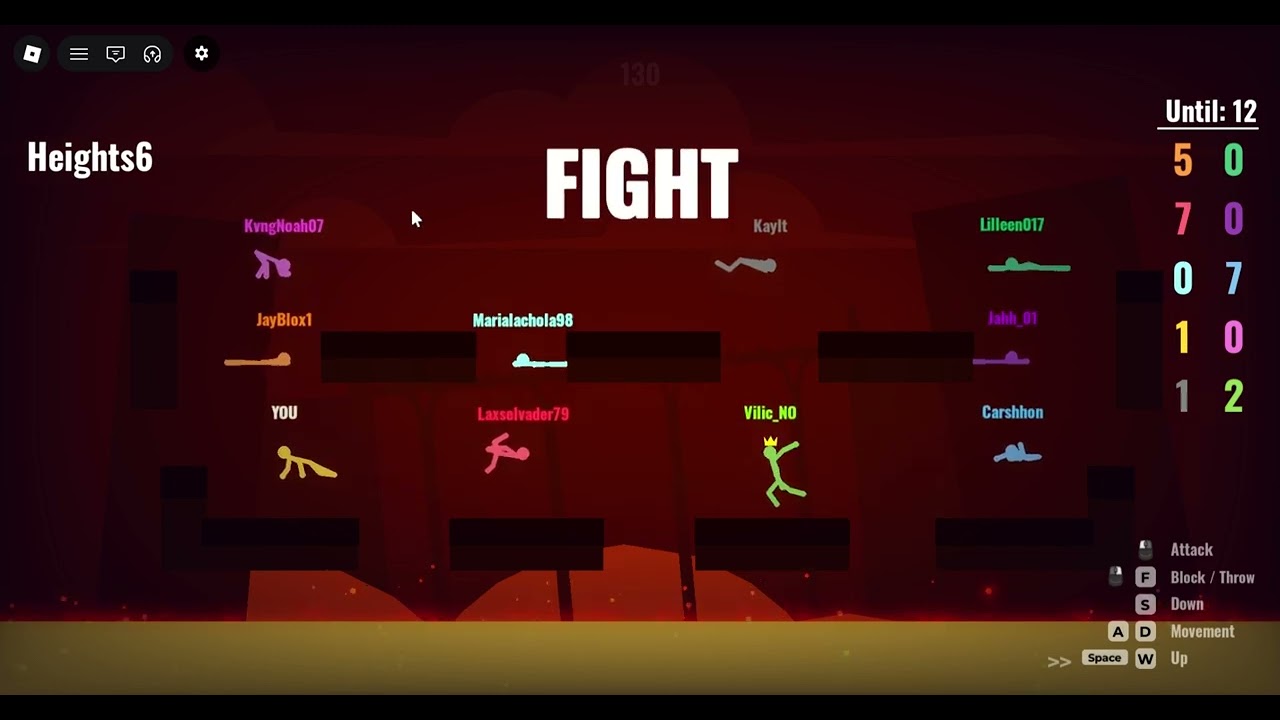jugando stickfight