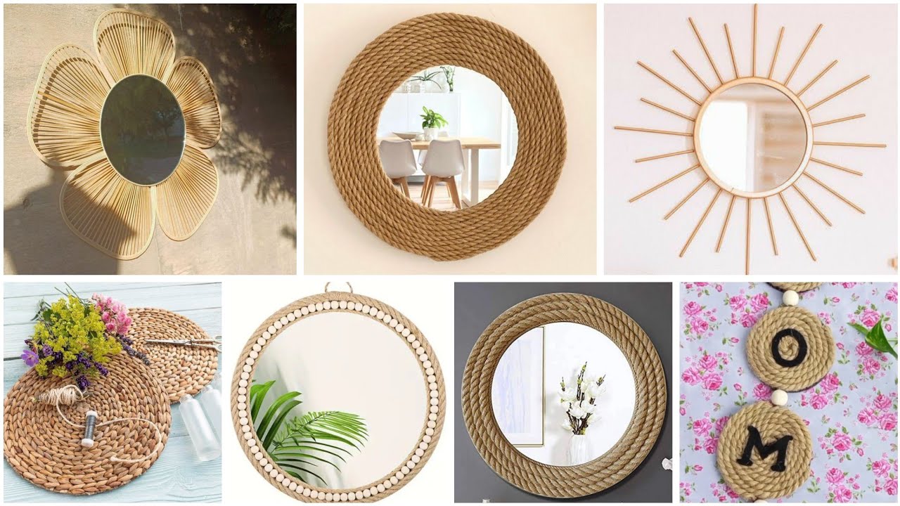 خلي بيتك متميز أفكار ✨ لصنع ديكورات حائط الصالة  #deco#diy#craft #home #ideas idée