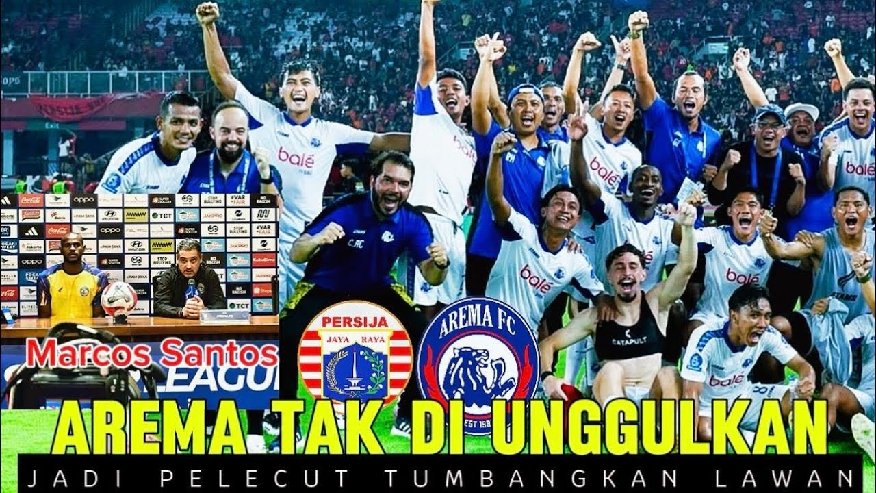 Hajar Persija, Malang Mentality !! Kata Kata Marcos Santos Setelah Laga