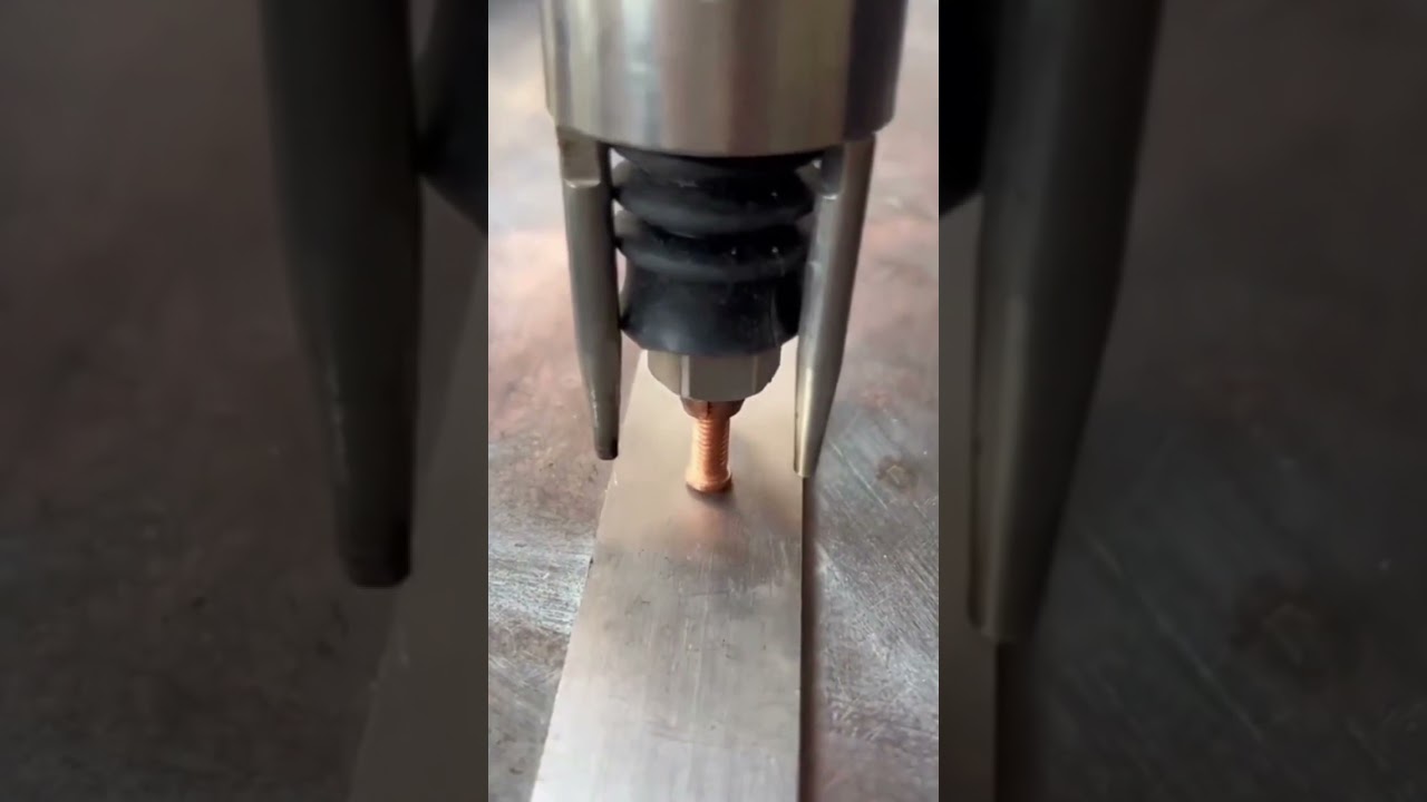 Arc Stud welding process capacitor discharge amazing ideaz
